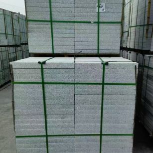 西宁 芝麻白火烧，园林广场市政工程地铺石，1.8~5.0厚均有现货