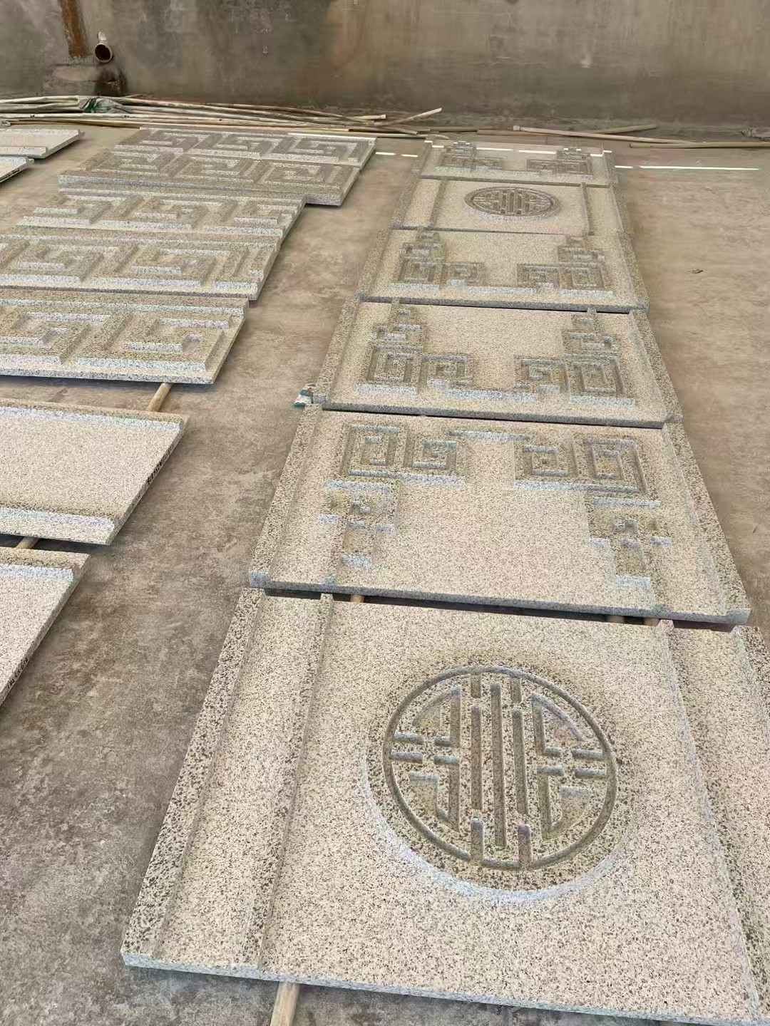 西宁 白麻花岗岩外墙立面雕刻板