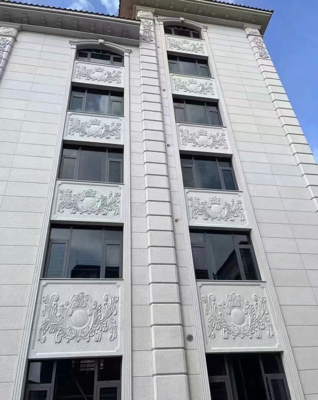 西宁 白麻荔枝面花岗岩别墅外墙干挂