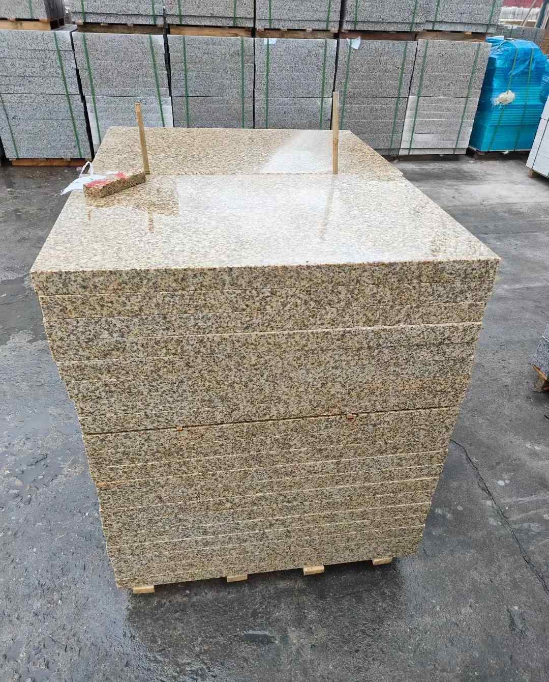 西宁 湖北黄金麻花岗岩石材荔枝面外墙石材