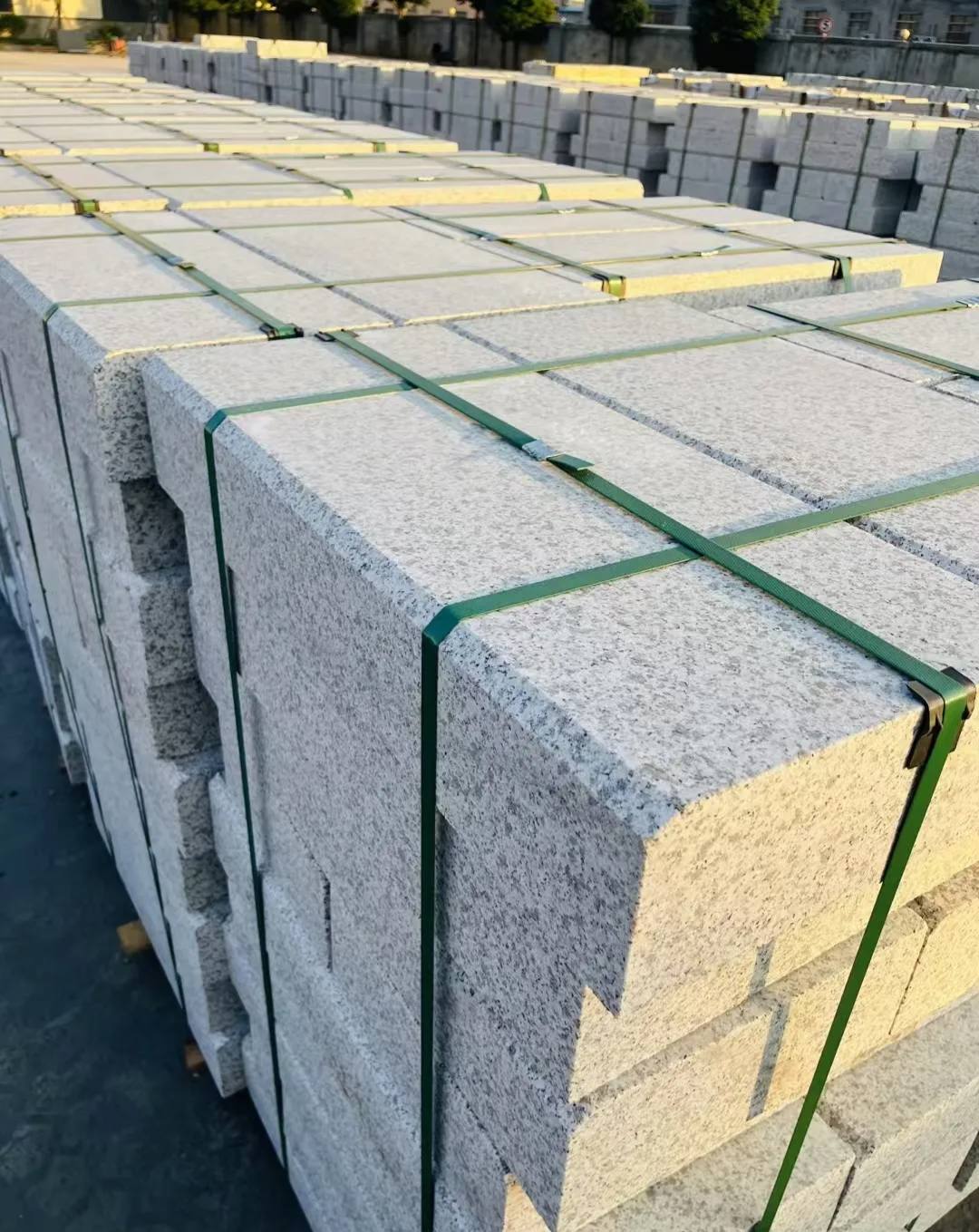 西宁 白麻花岗岩路沿石，马路牙子，路缘石，平石，立缘石等
