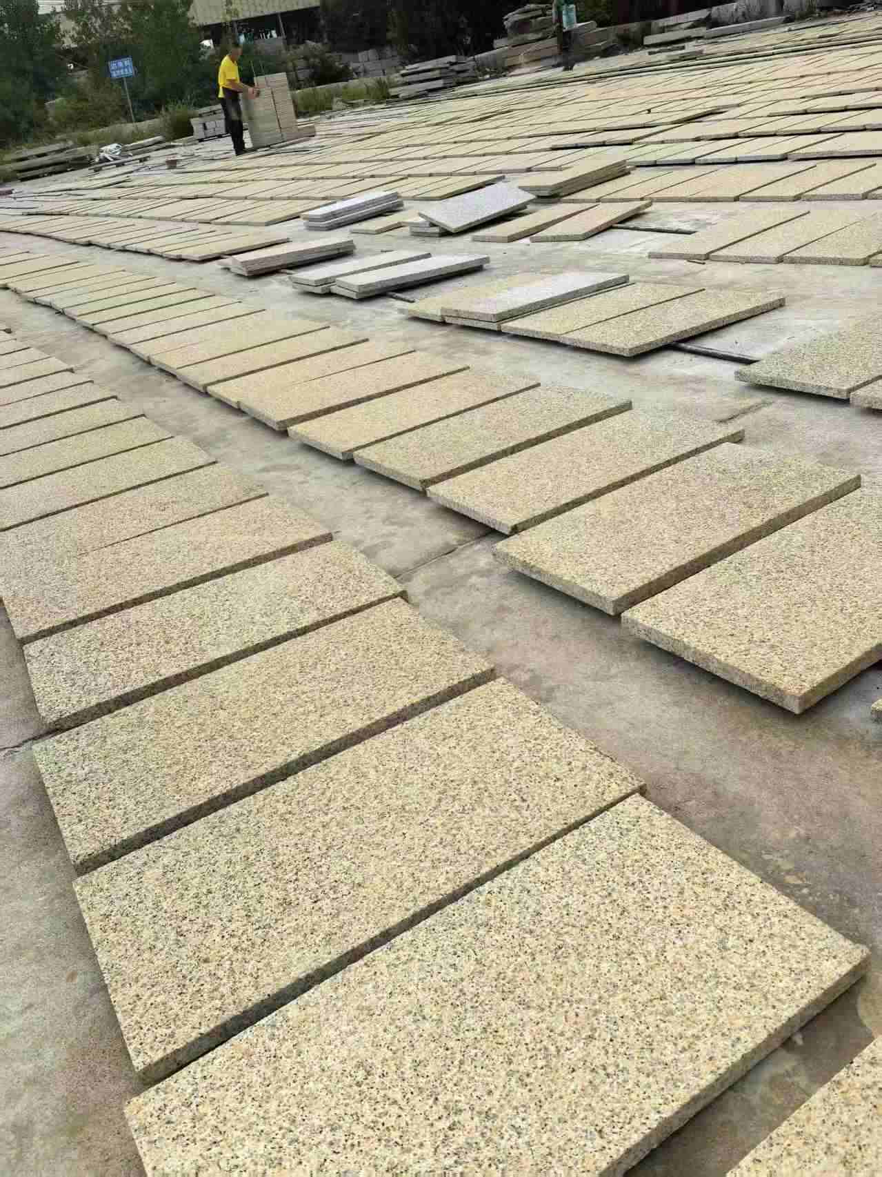 西宁 黄金麻荔枝地铺石面排板