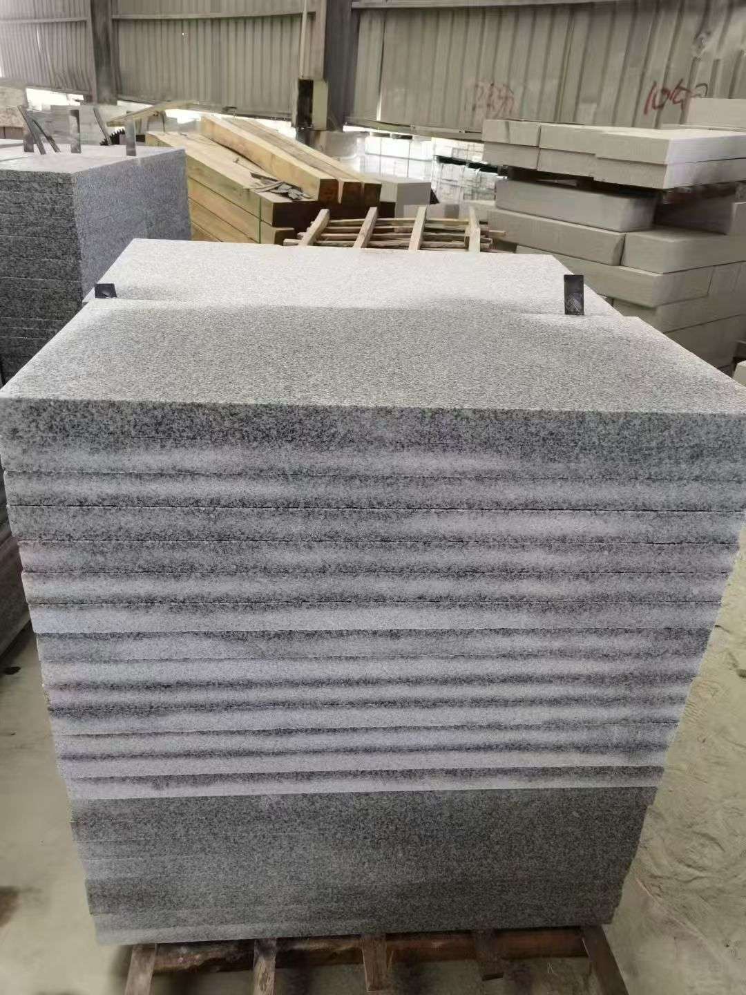 西宁 芝麻白5公分火烧地铺成品，900*400，规格可定制