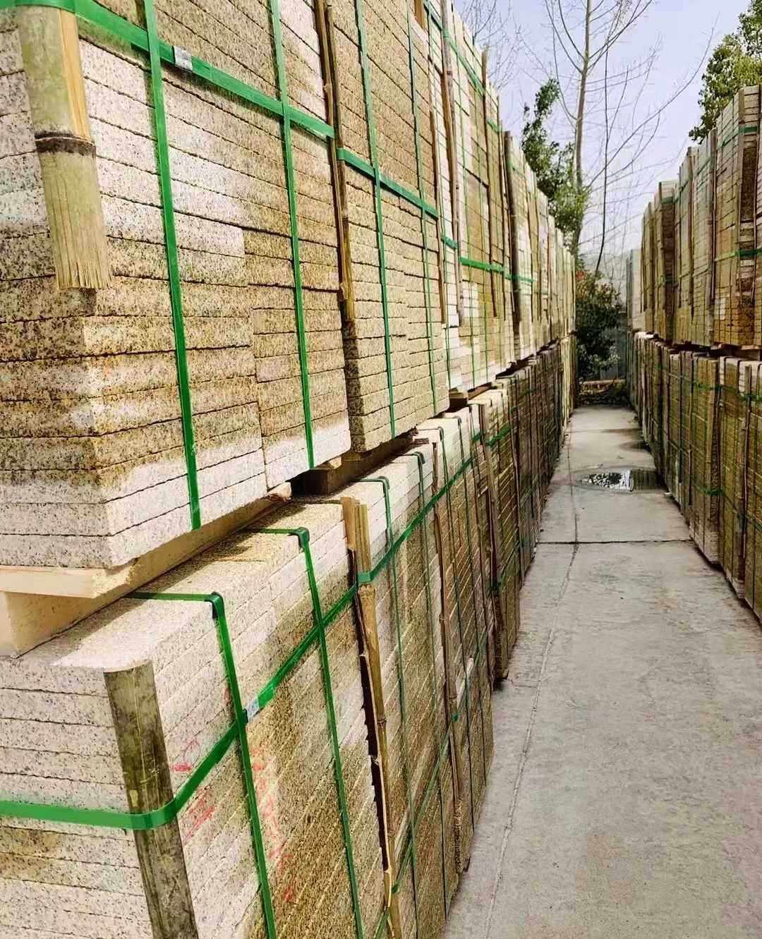 西宁 黄金麻花岗岩荔枝面地铺石