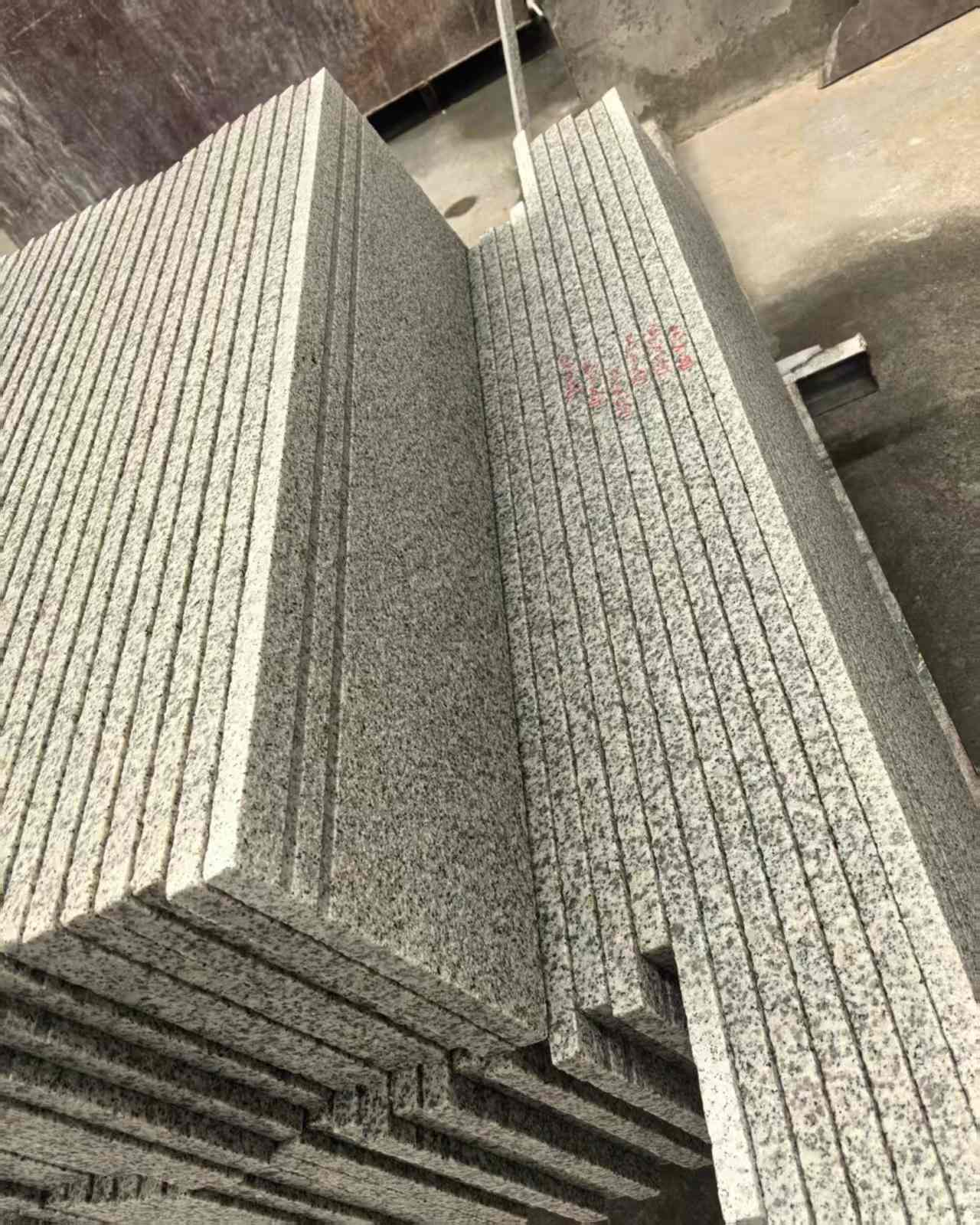 西宁 白麻荔枝面花岗岩楼梯踏步