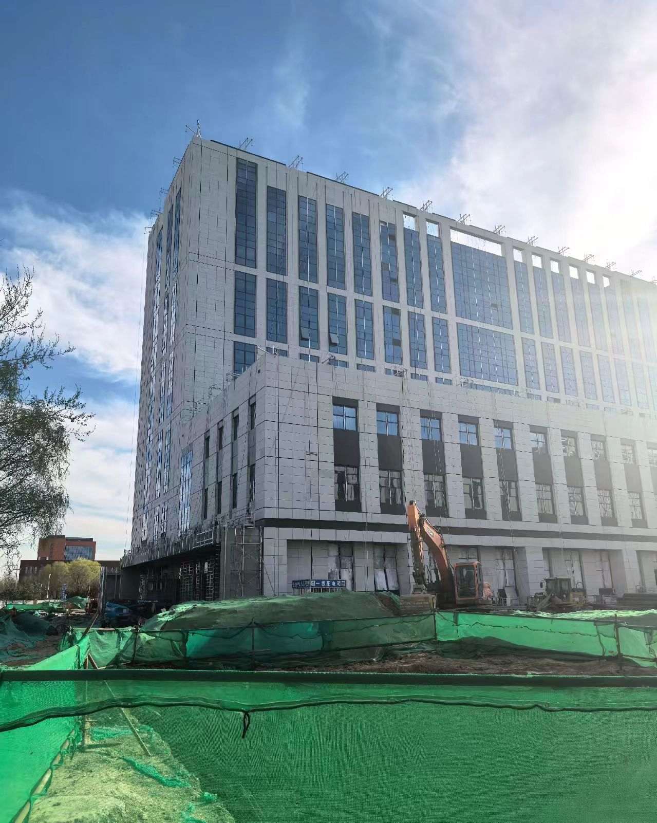 西宁 白麻花岗岩石材外墙干挂